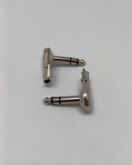 6.3mm Stereo Jack – Metal R/A